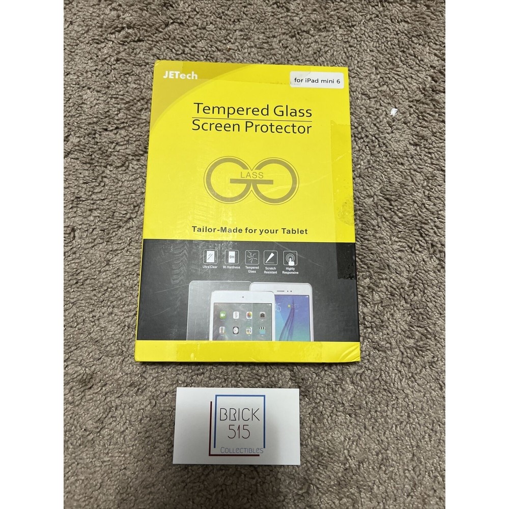 Jetech Tempered Glass Screen Protector for iPad Pro 12.9 / New / Sealed